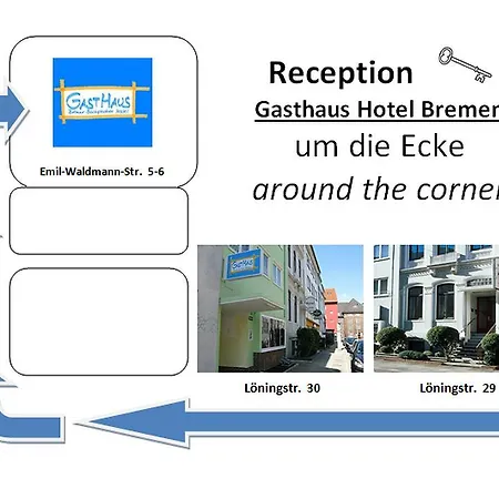 게스트하우스 Gasthaus Hotel Bremen
